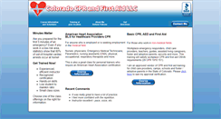 Desktop Screenshot of coloradocprfirstaid.com